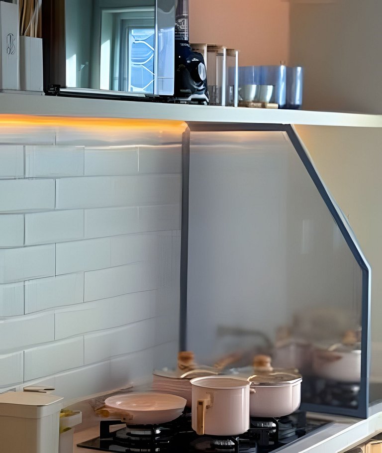 Apartamento Moderno com Vista para o Mar 1101