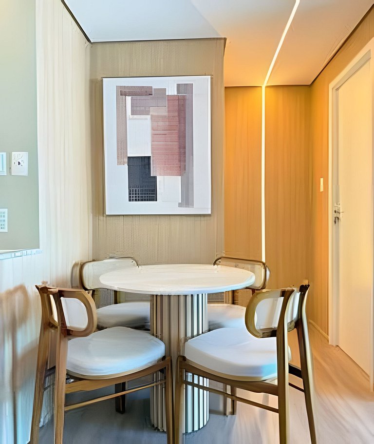 Apartamento Moderno com Vista para o Mar 1101