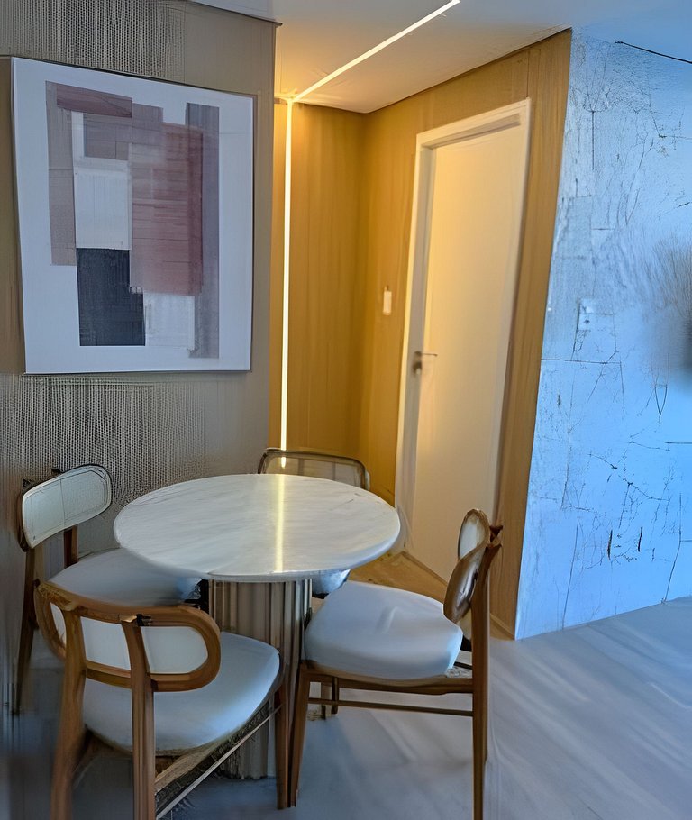 Apartamento Moderno com Vista para o Mar 1101