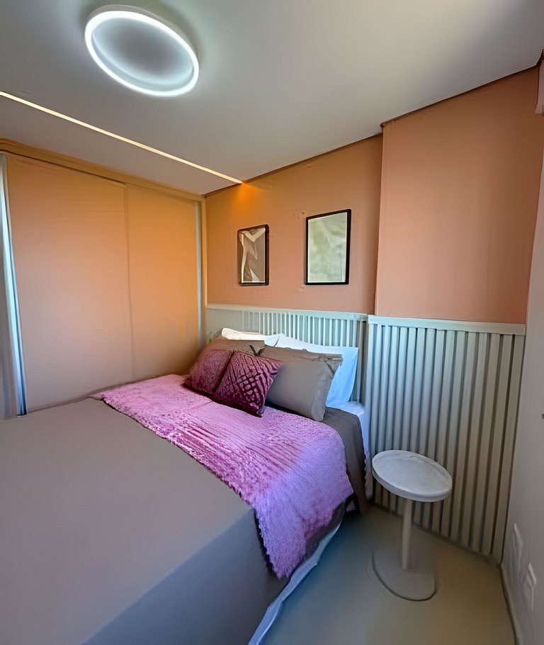 Apartamento Moderno com Vista para o Mar 1101