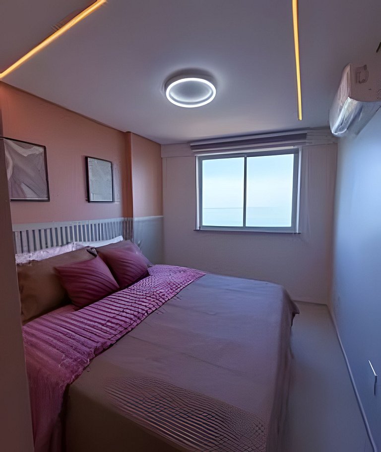 Apartamento Moderno com Vista para o Mar 1101