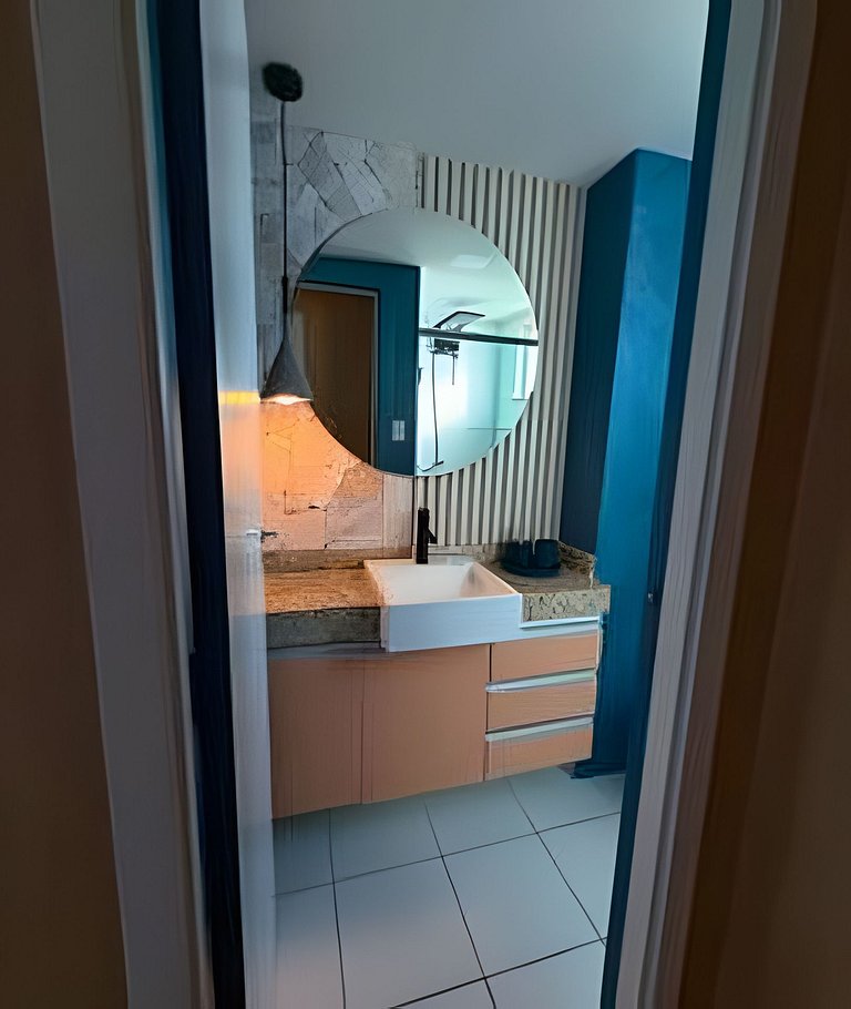 Apartamento Moderno com Vista para o Mar 1101