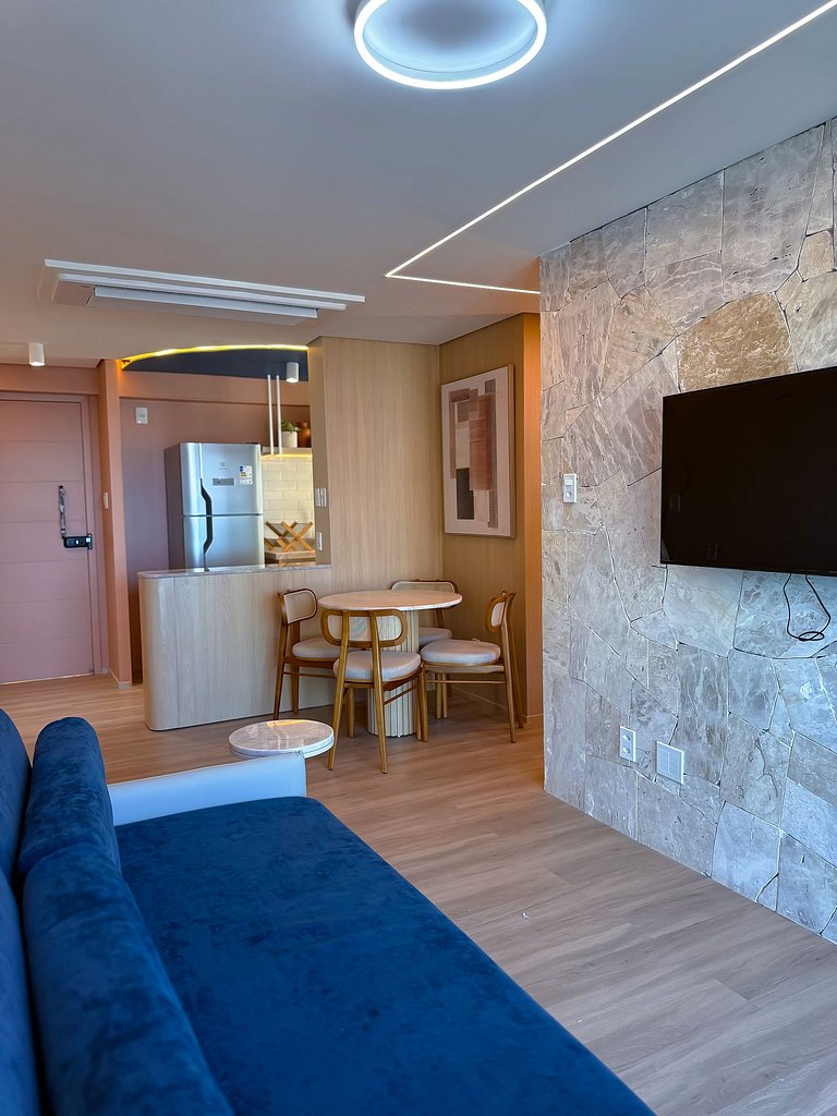 Apartamento Moderno com Vista para o Mar 1101