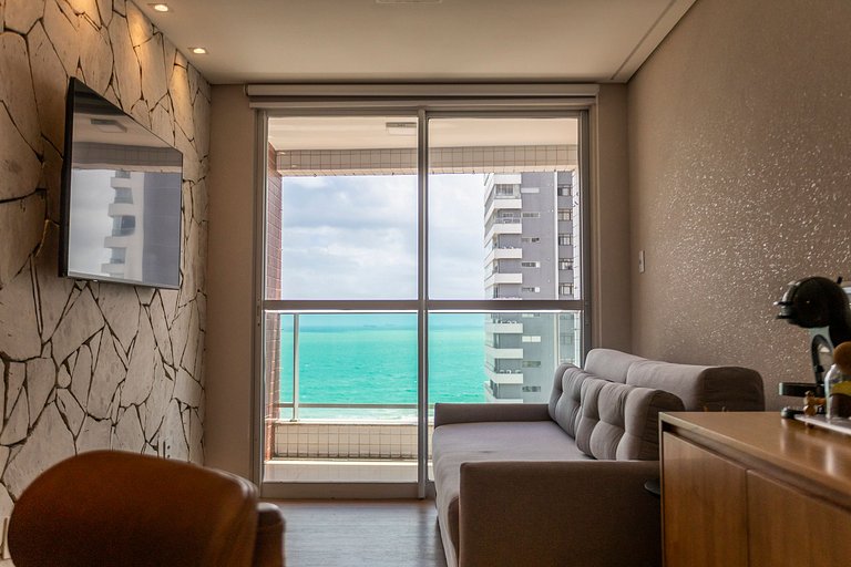 Refúgio com vista para o mar