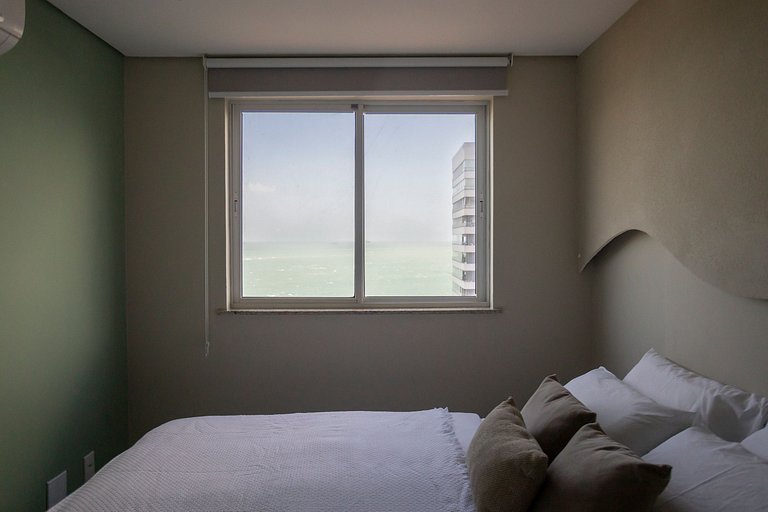 Apê Elegante Vista Mar 1502