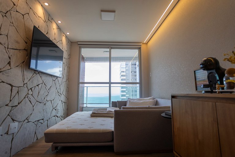 Refúgio com vista para o mar